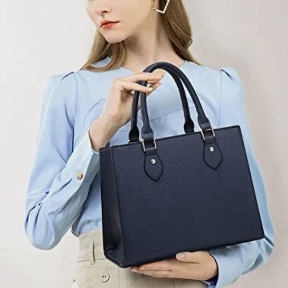 Navy Blue Handbag - Picture 3 of 15